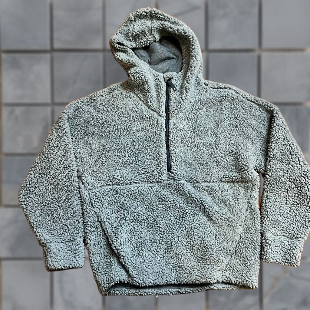 Prana prAna Sherpa Fleece Hoodie Jacket Sweatshirt Gray Womens Medium Size M / US 6-8 / IT 42-44 - 1 Thumbnail