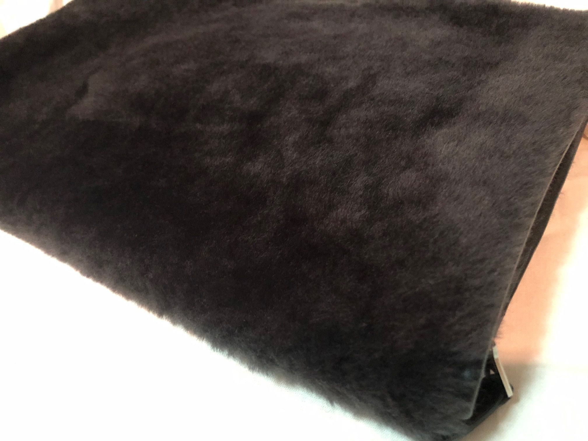 Balenciaga Balenciaga Bazar Shearling Pouch Size ONE SIZE - 8 Thumbnail