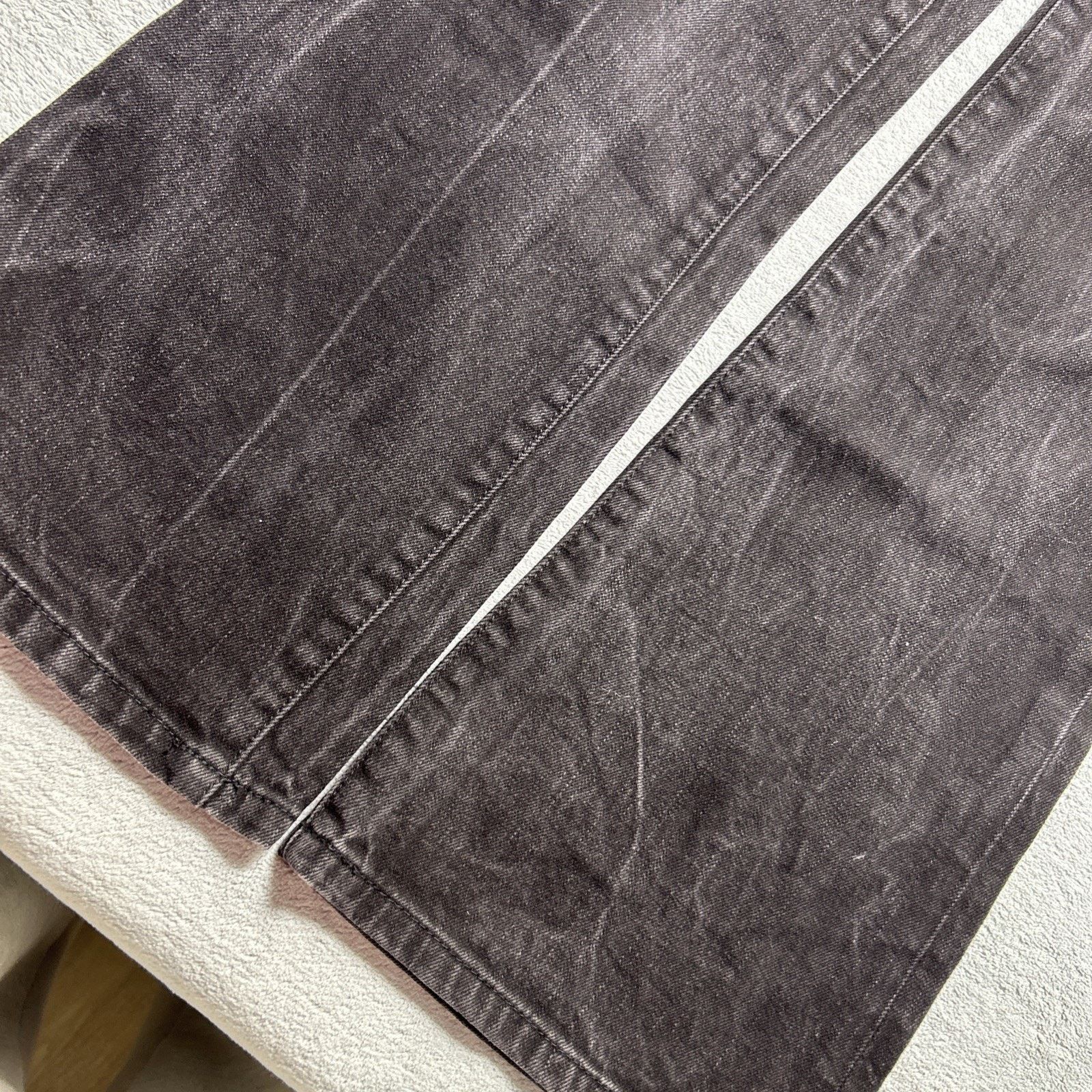 Lauren Ralph Lauren Polo Ralph Dojo Baggy Jeans Women 6 31x32 Wide Flare Black Size 28" / US 6 / IT 42 - 11 Thumbnail