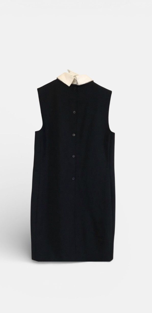 Theory Theory 'Audrice' Wool-Blend Dress/Detachable Collar S/4 Size M / US 6-8 / IT 42-44 - 4 Thumbnail