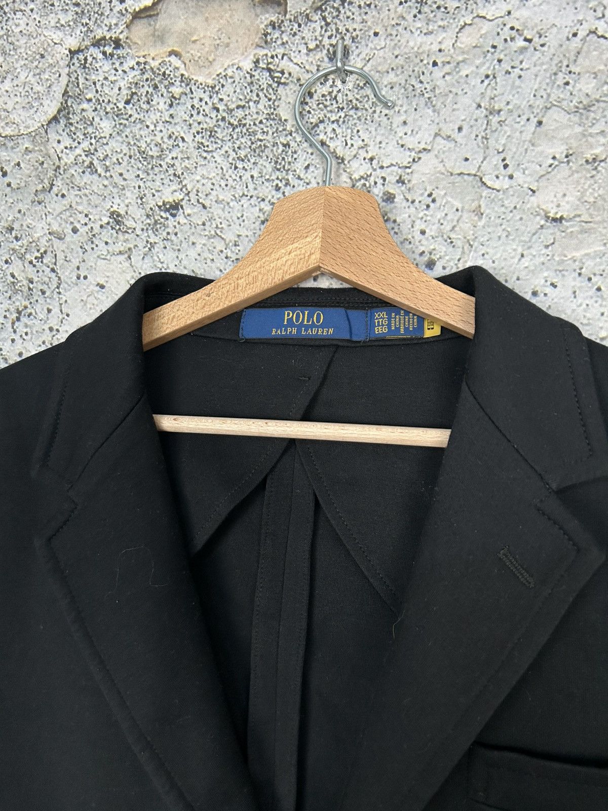 Polo Ralph Lauren Polo Ralph Lauren Black Avant Garde Blazer Luxury Size US XXL / EU 58 / 5 - 3 Thumbnail