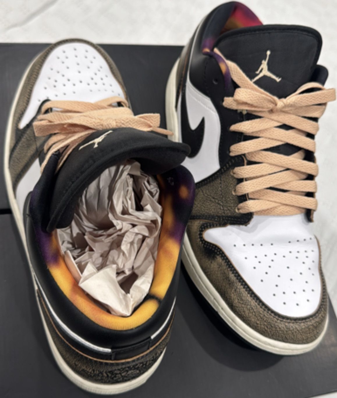 Jordan Brand Air Jordan 1 Low SE Wear Away Tan 2022 Size US 11 / EU 44 - 11 Thumbnail