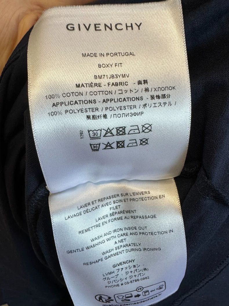 Givenchy Givenchy Classic short-sleeve T-shirt, unique large letter Size US XXL / EU 58 / 5 - 5 Thumbnail