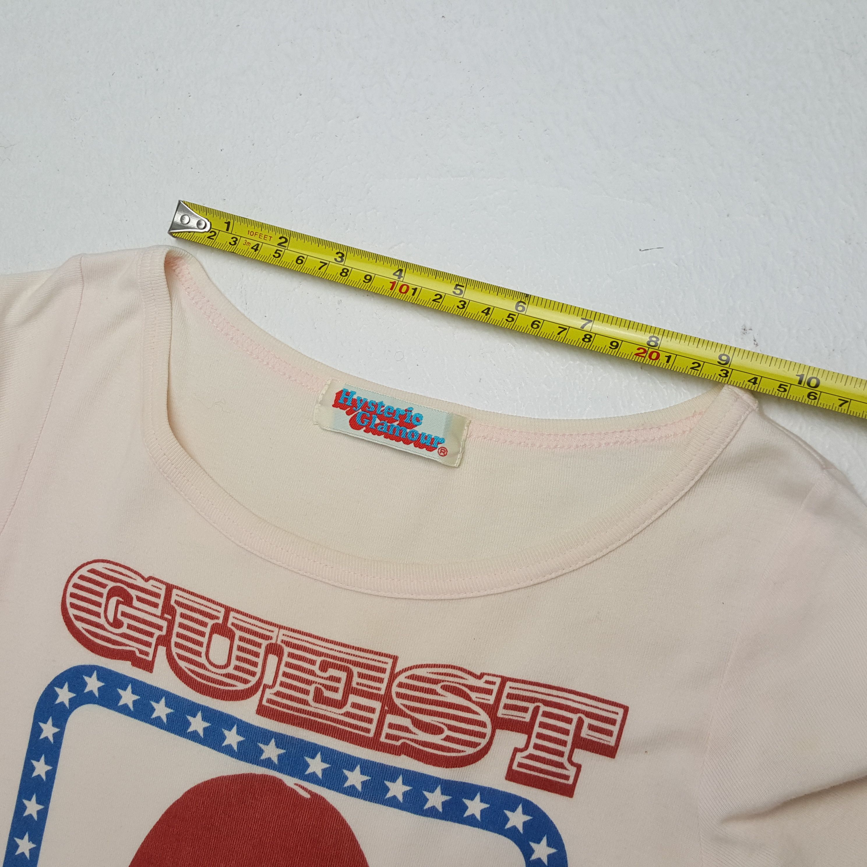 Hysteric Glamour × Japanese Brand × Vintage Vintage HYSTERIC GLAMOUR Japanese Fashion Brand T-Shirts Size XS / US 0-2 / IT 36-38 - 8 Thumbnail