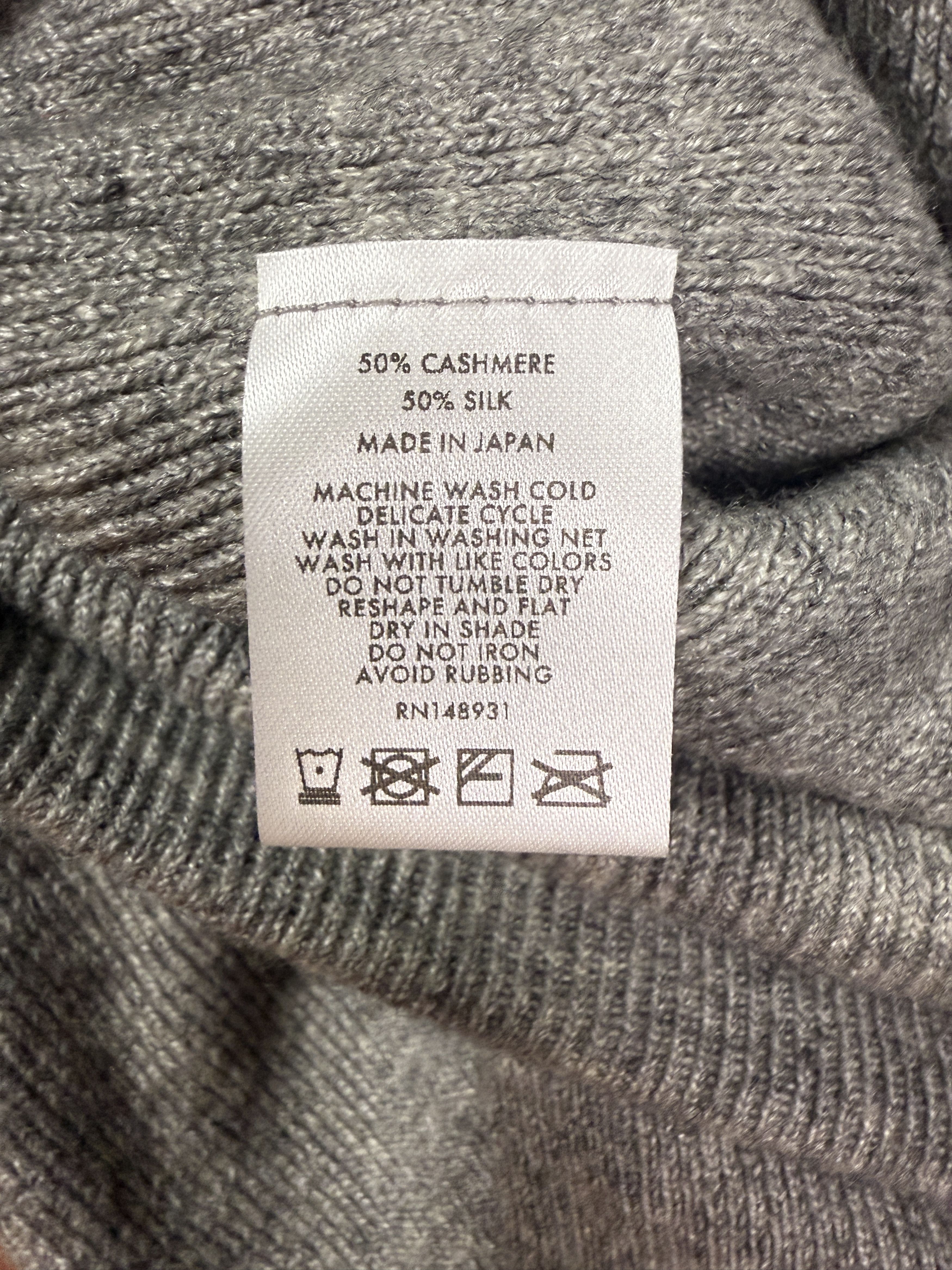The Elder Statesman $895 The Elder Statesman Delicash Grey Flare Pant Size 27" / US 4 / IT 40 - 9 Thumbnail