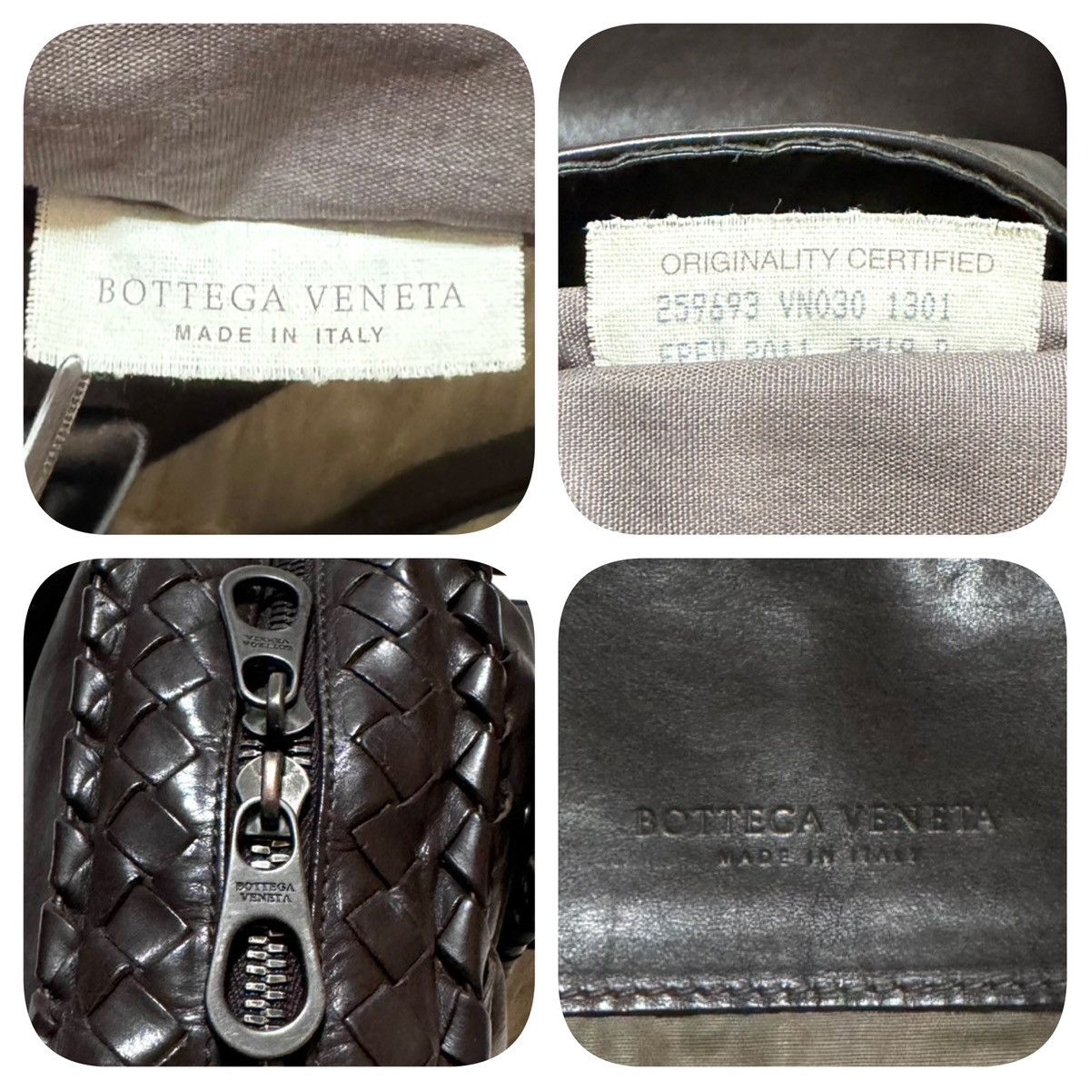 Bottega Veneta Bottega Veneta Intrecciato Piping Leather Shoulder Bag Size ONE SIZE - 2 Thumbnail