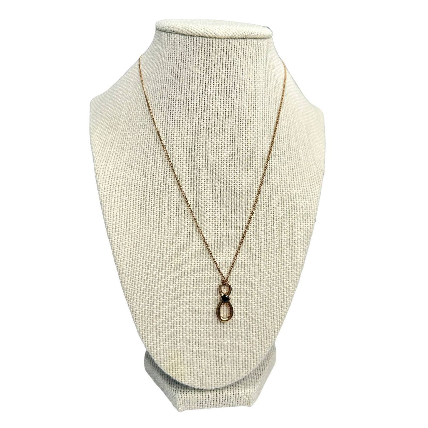 Swarovski Swarovski Crystal Unisex Infinity Rose-Gold Tone Necklace Size ONE SIZE - 2 Thumbnail