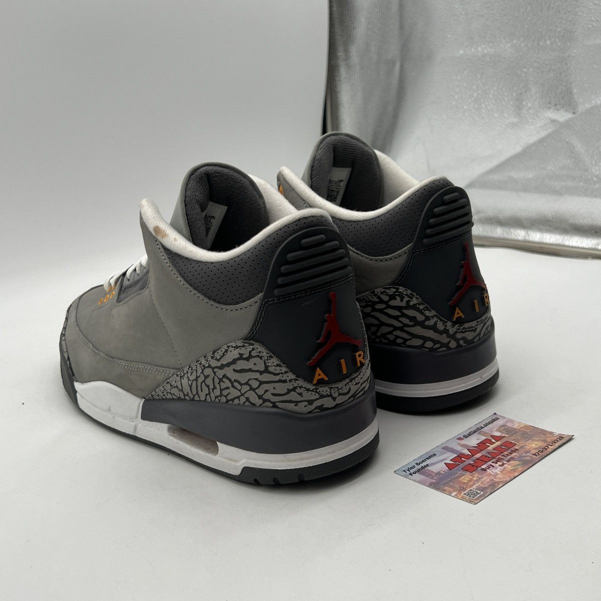 Jordan Brand Air Jordan 3 cool grey Size US 11.5 / EU 44-45 - 4 Thumbnail