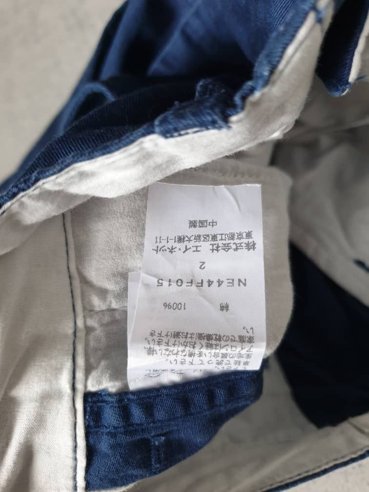 Issey Miyake Ne-Net Issey miyake Monogram blue Japanese brand pant Size US 30 / EU 46 - 4 Thumbnail
