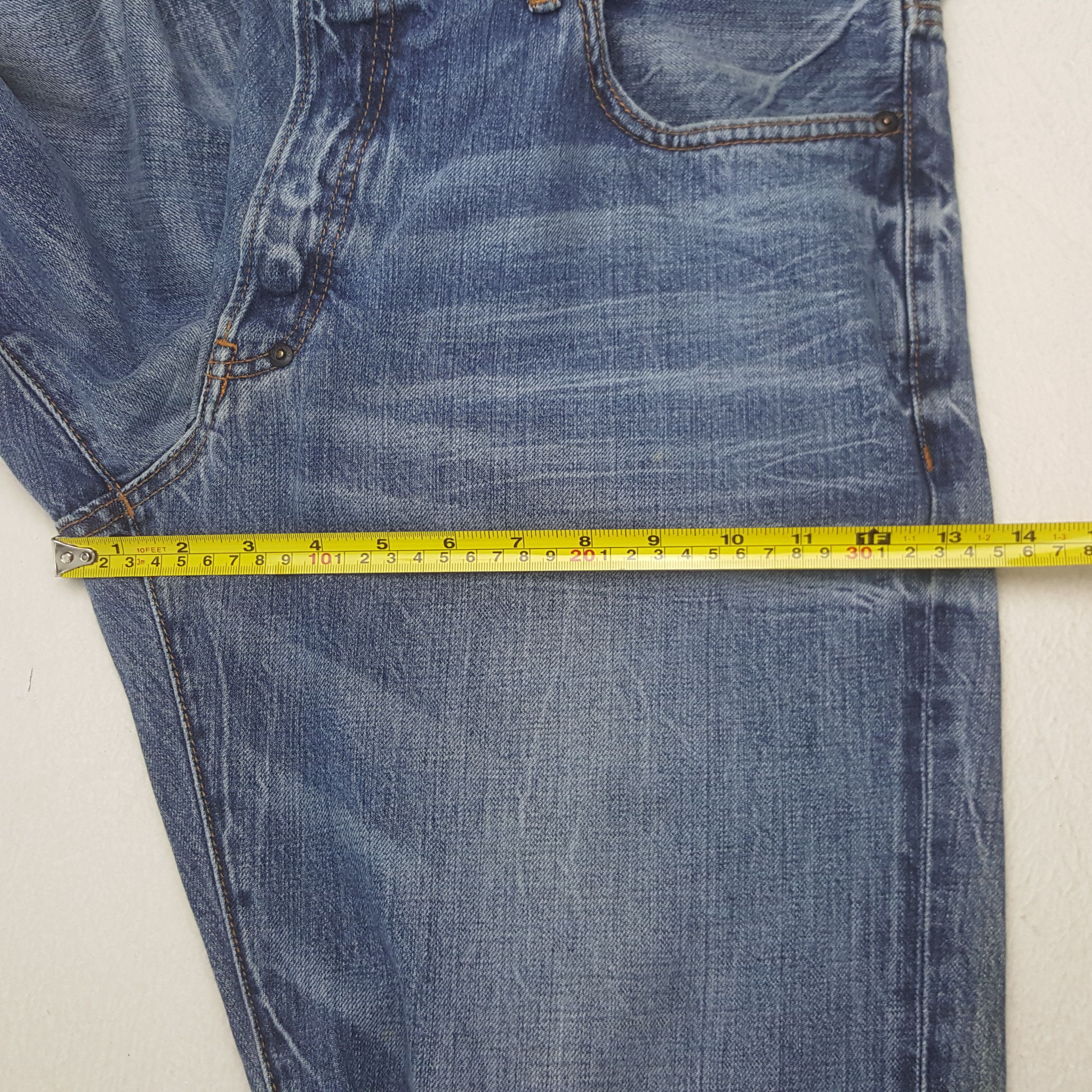 Prps Vintage PRPS Japanese Brand Denim Jeans C297N13 Size US 36 / EU 52 - 12 Thumbnail