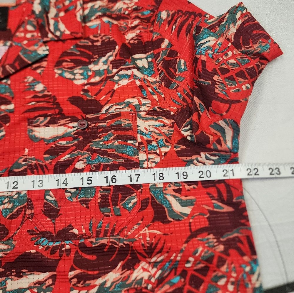 5.11 NWT 5.11 Cordovan Red Floral Vented 2 Pocket Shirt Size US S / EU 44-46 / 1 - 5 Thumbnail