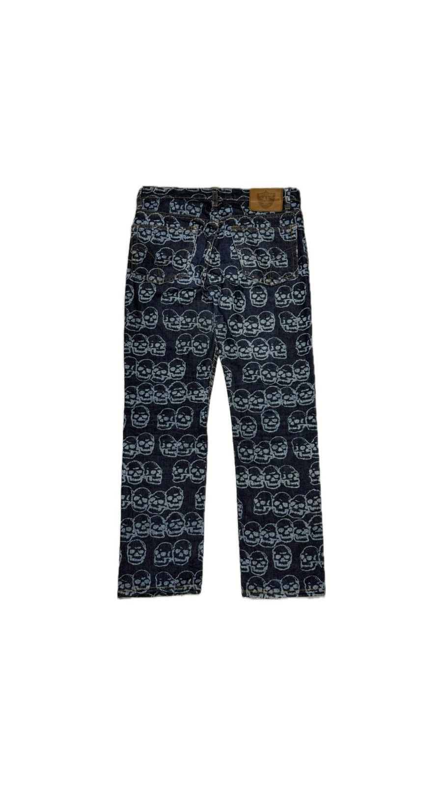 Hysteric Glamour Hysteric Glamour archive skull pattern denim jeans Size US S / EU 44-46 / 1 - 2 Thumbnail