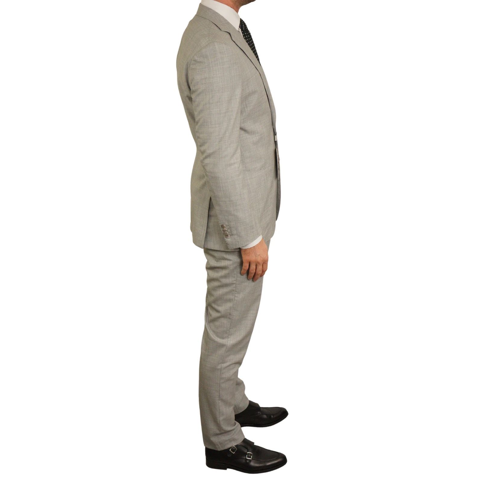 Suitsupply Men Suitsupply Suit Havana Patch HL Grey Pure Wool US38 Size 38R - 2 Thumbnail