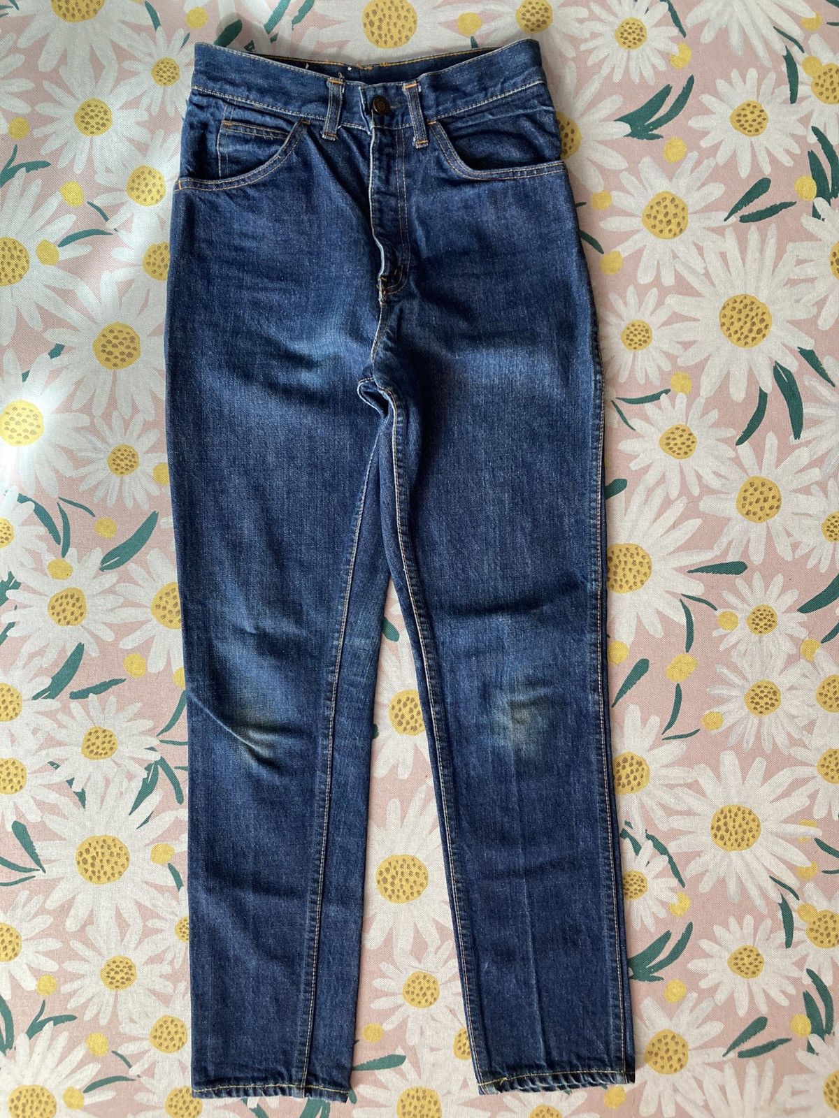 Levi's NOT A REPRODUCTION! True vintage Levi’s 606 Big E orange tab Size 24" / US 00 / IT 34 - 1 Thumbnail