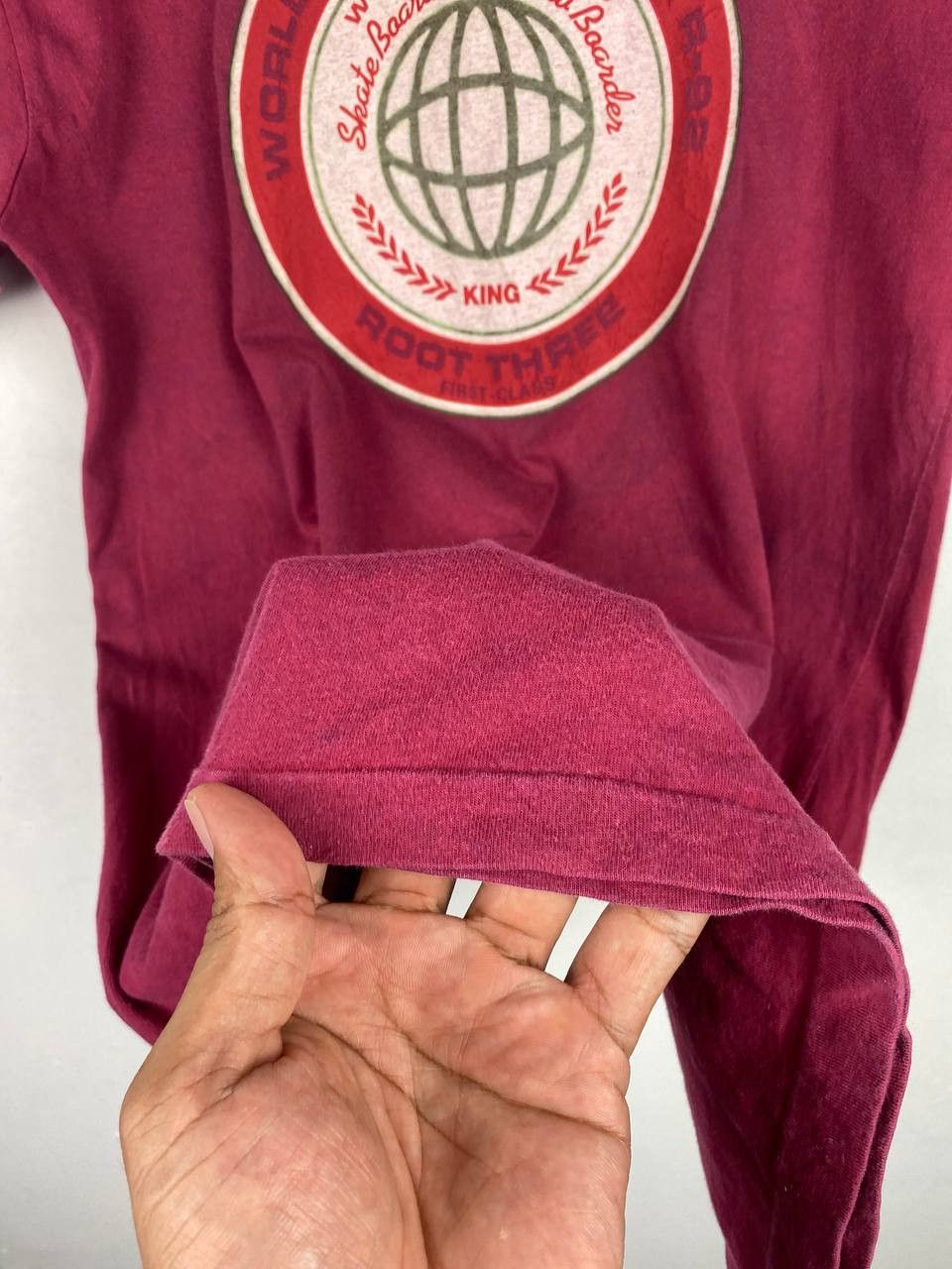 Vintage vintage root three skateboards and snowboards champion tee Size US M / EU 48-50 / 2 - 5 Thumbnail