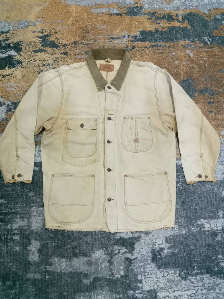 Levi's Vintage Clothing × Vintage Vintage Distres Levi’s Workwear Size US XL / EU 56 / 4 - 1 Thumbnail