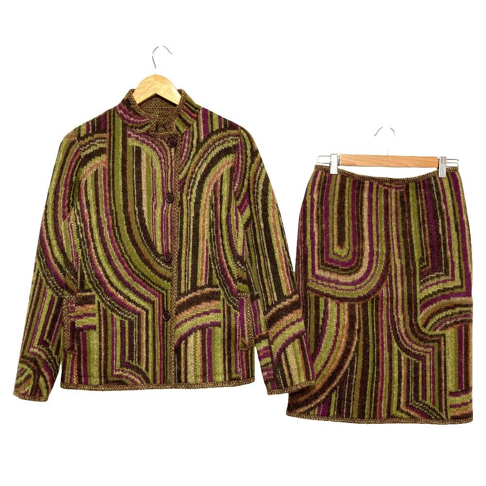 Missoni Missoni Missoni Knit Jacket Skirt Set Textile Suits DUTY FREE for USA Size ONE SIZE - 1 Thumbnail