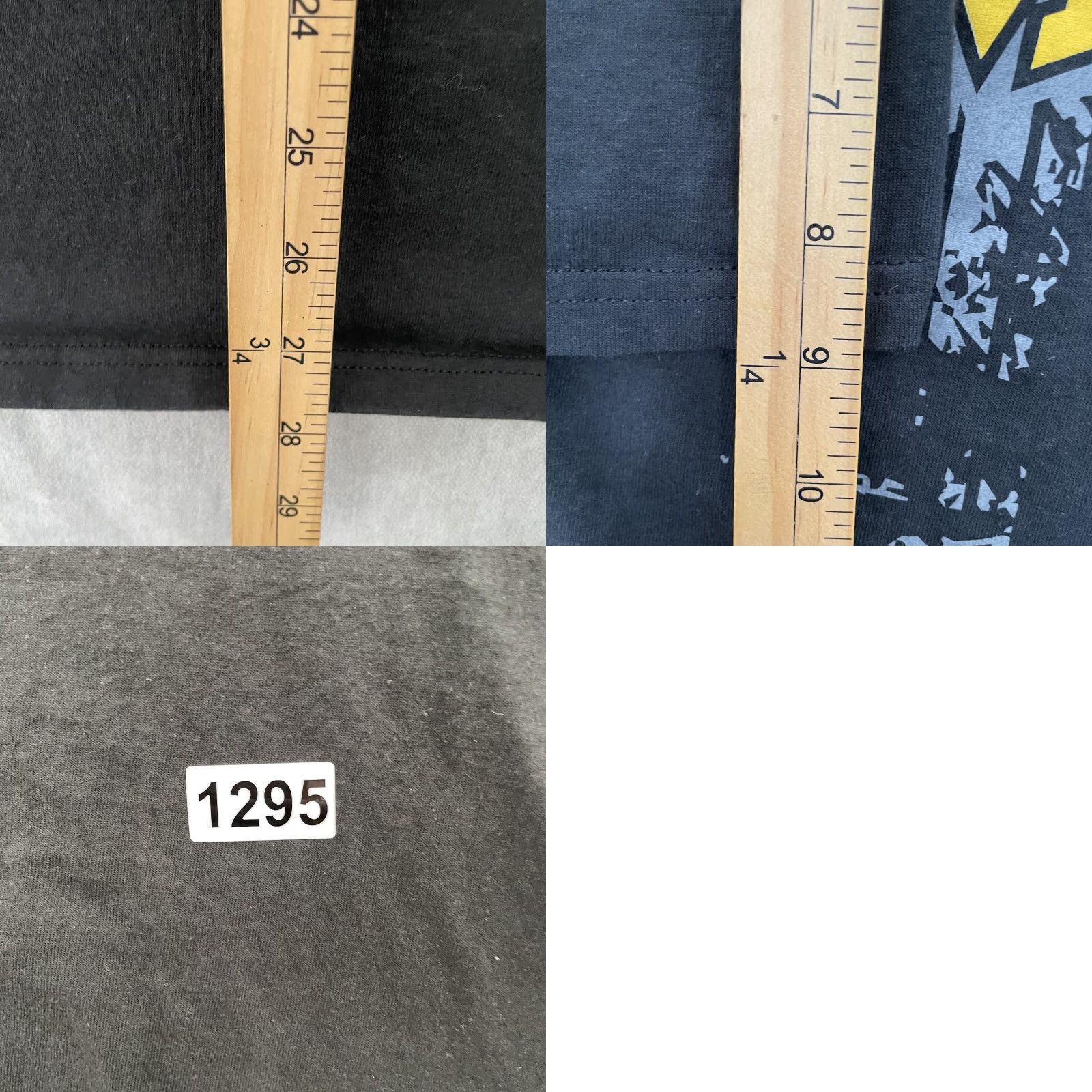 Jansport VINTAGE JanSport Michigan Wolverines Shirt Adult Large Black Crew Neck Short Sleeve College Mens Size US L / EU 52-54 / 3 - 8 Thumbnail