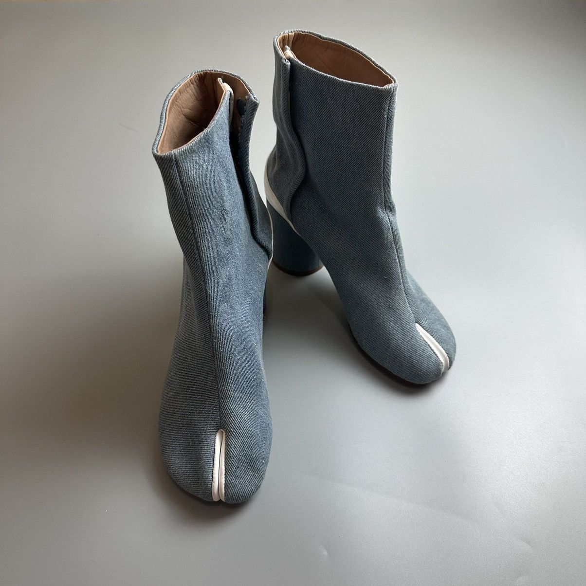 margiela denim boots