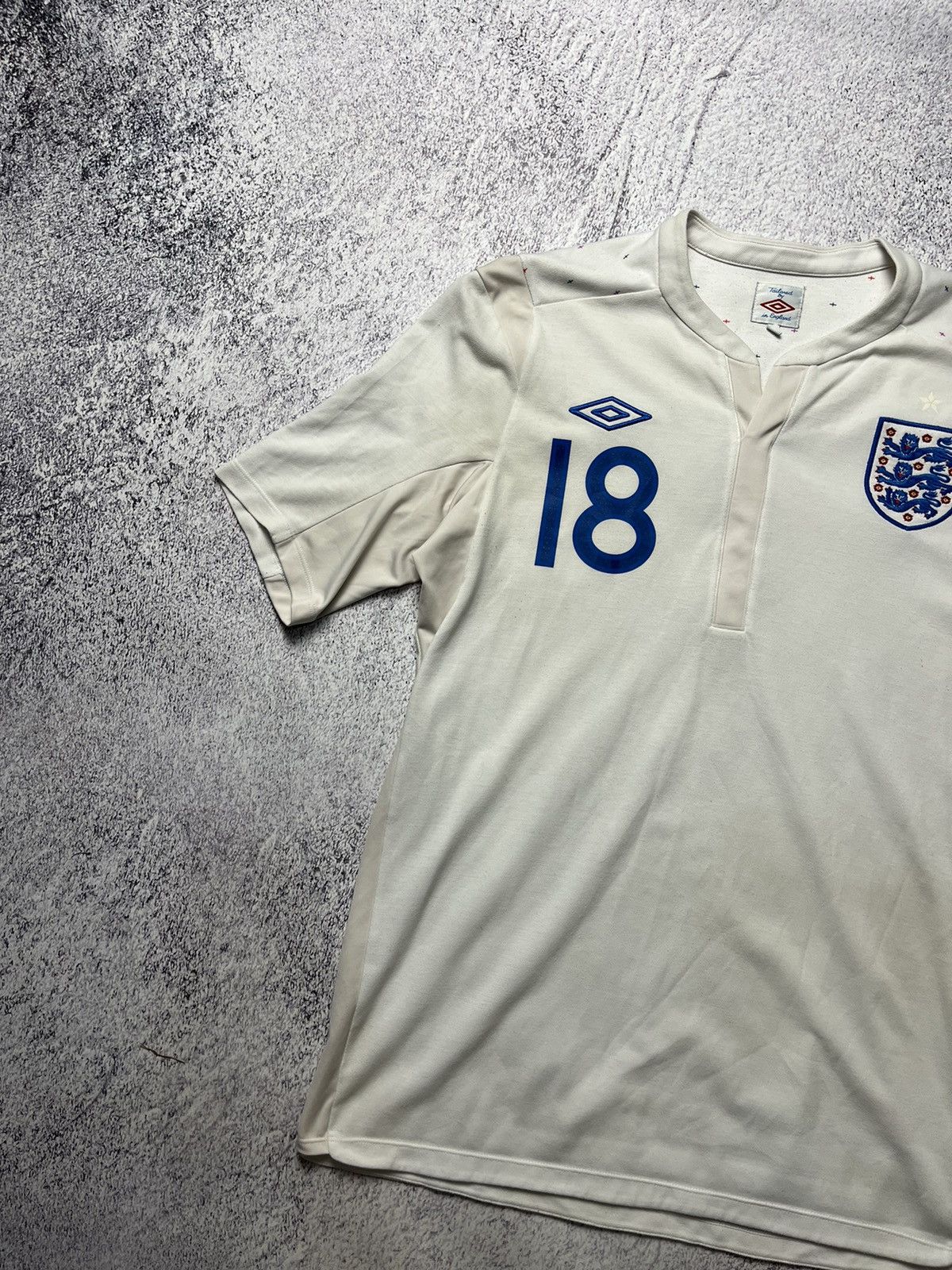 Umbro Vintage Umbro England National Team 2010 DAVIES 18 Jersey Size US M / EU 48-50 / 2 - 2 Thumbnail