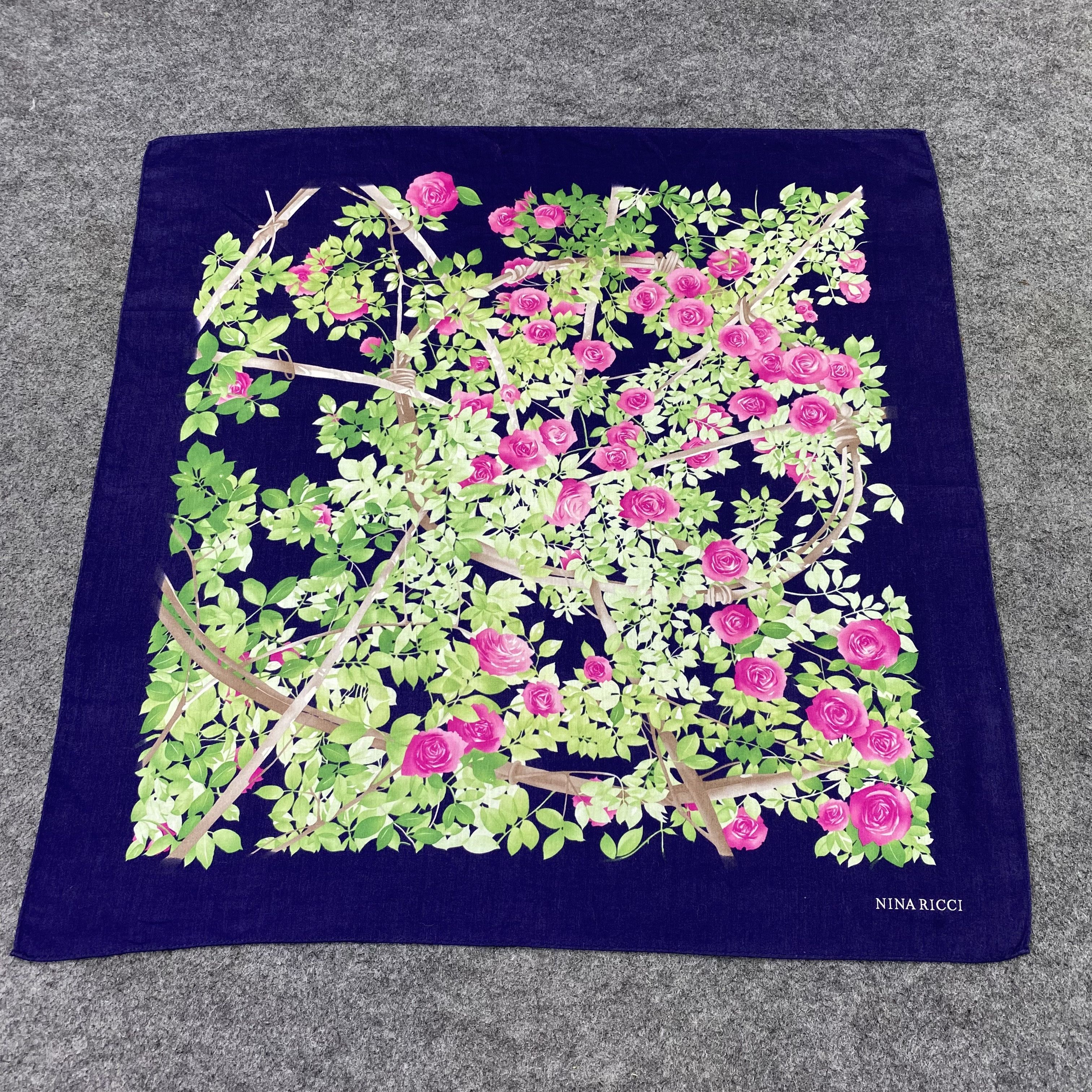 Nina Ricci Nina Ricci Handkerchief / Bandana / Neckerchief C059 Size ONE SIZE - 3 Thumbnail
