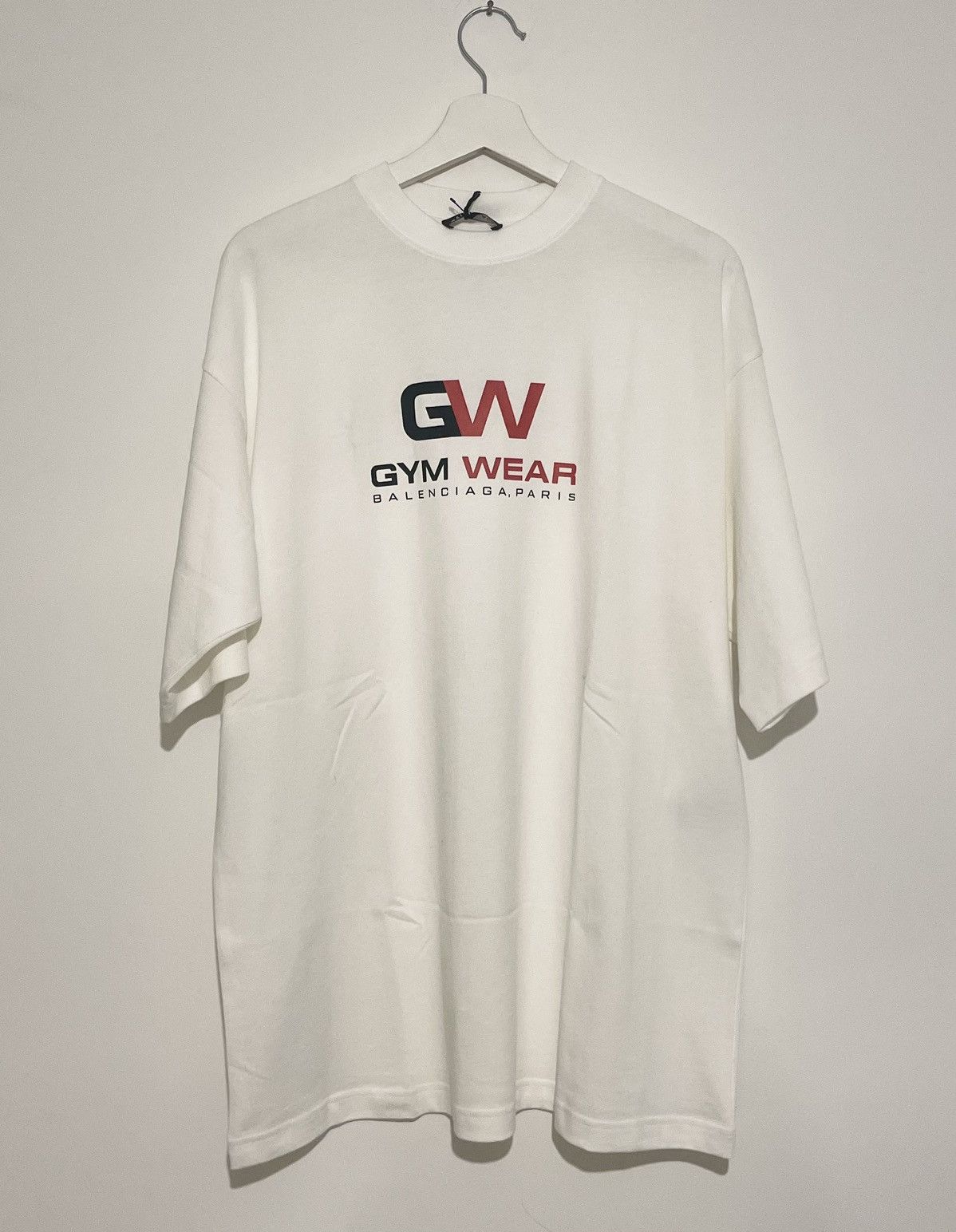 Balenciaga Balenciaga GymWear Tee Size US S / EU 44-46 / 1 - 1 Thumbnail