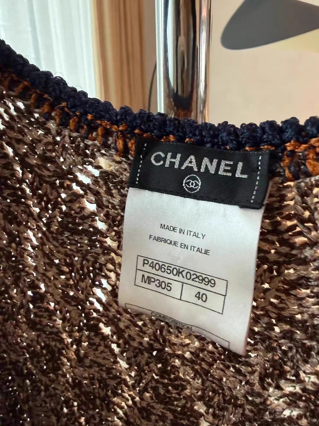 Chanel Chanel Vintage Knit Crochet Dress 40 (M) Size M / US 6-8 / IT 42-44 - 8 Thumbnail