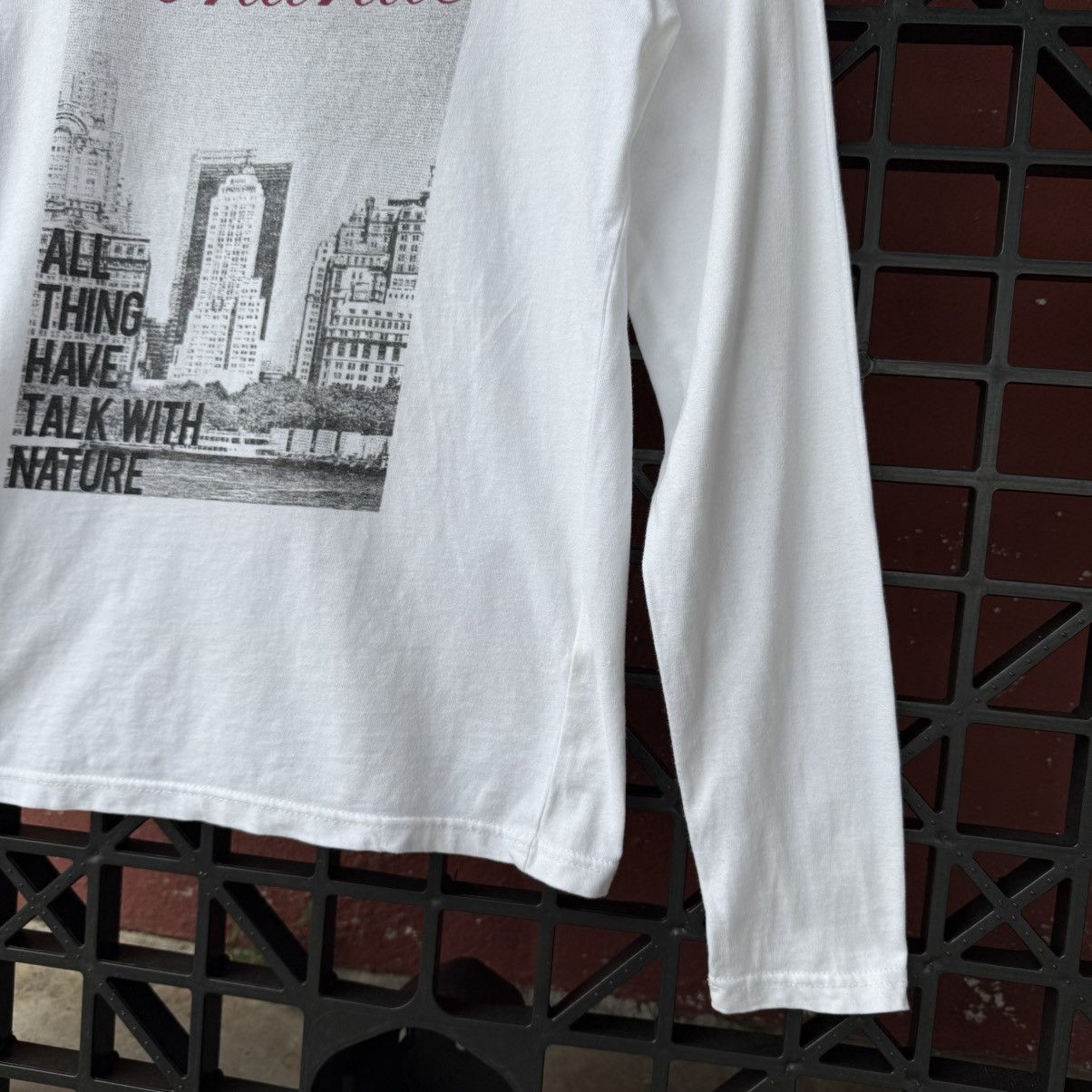 Japanese Brand Vintage Y2K Graphic Tee Continue Wording Nature Size M / US 6-8 / IT 42-44 - 6 Thumbnail