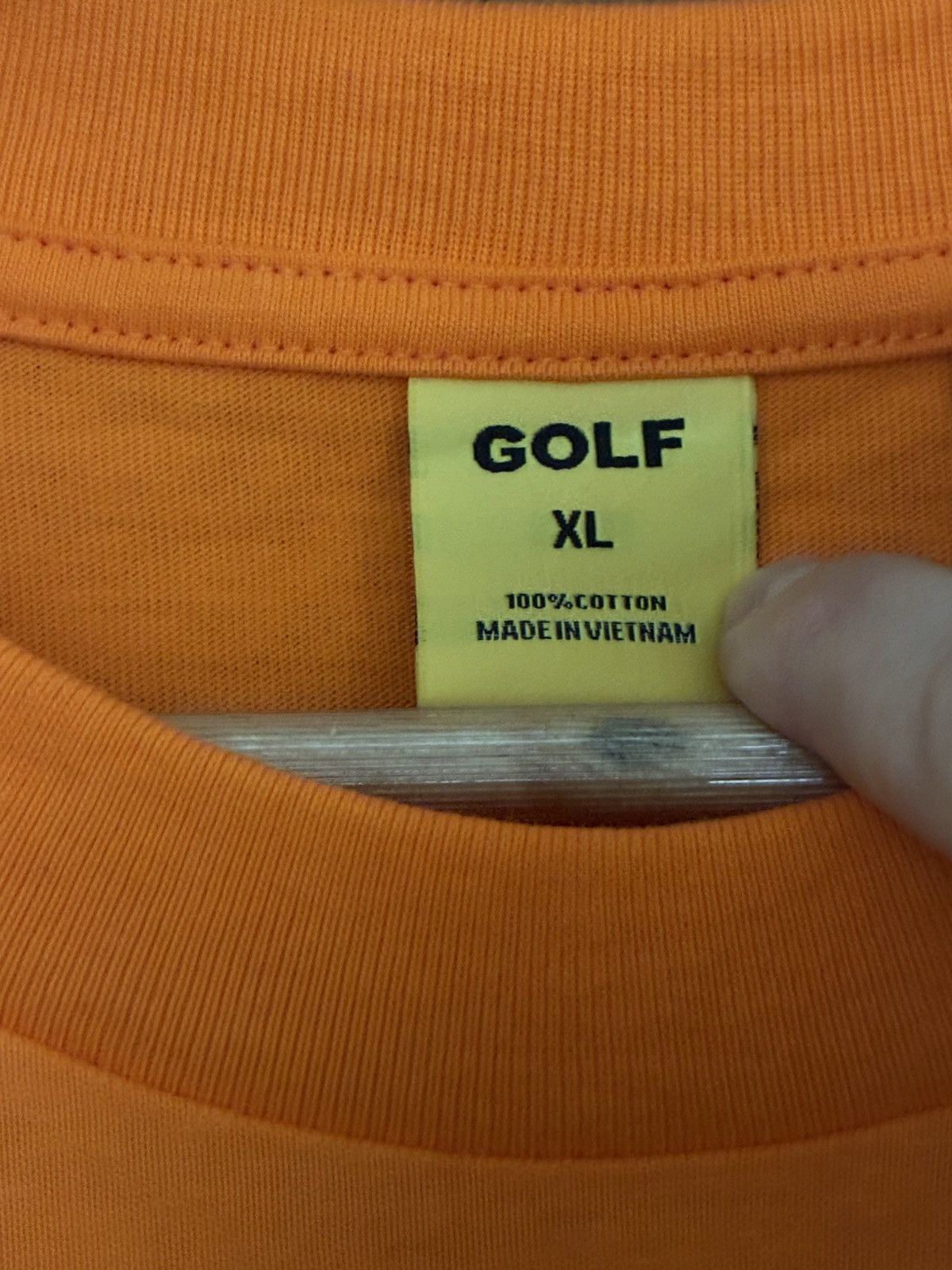 Golf Wang Golf Wang Box Cut T-Shirt Orange Size XL Tyler Size US XL / EU 56 / 4 - 4 Thumbnail