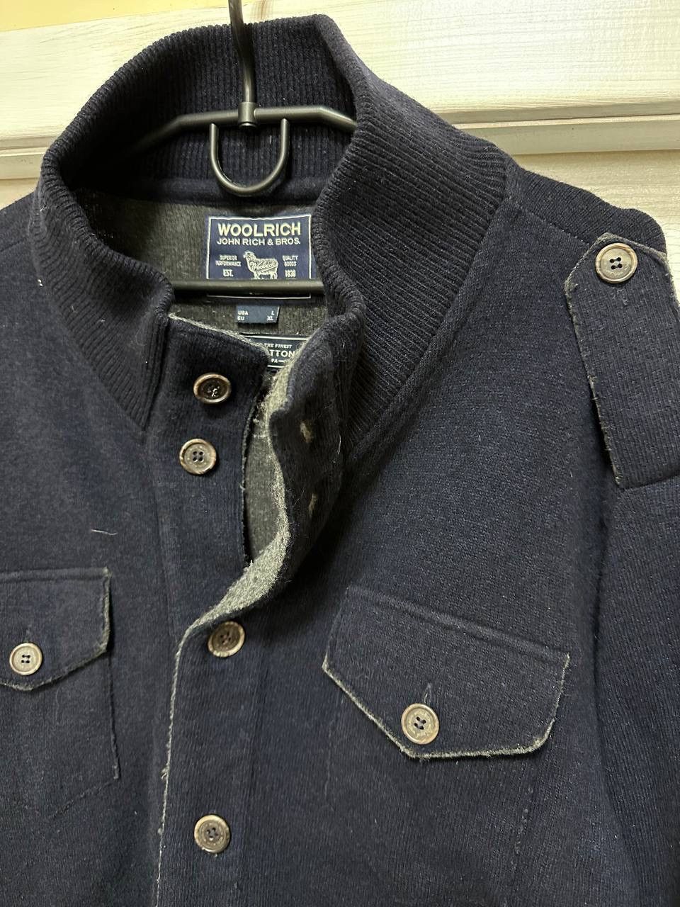Woolrich Woolen Mills Vintage Woolrich John Wool wool Coat Jacket blazer hunting Size US L / EU 52-54 / 3 - 2 Thumbnail