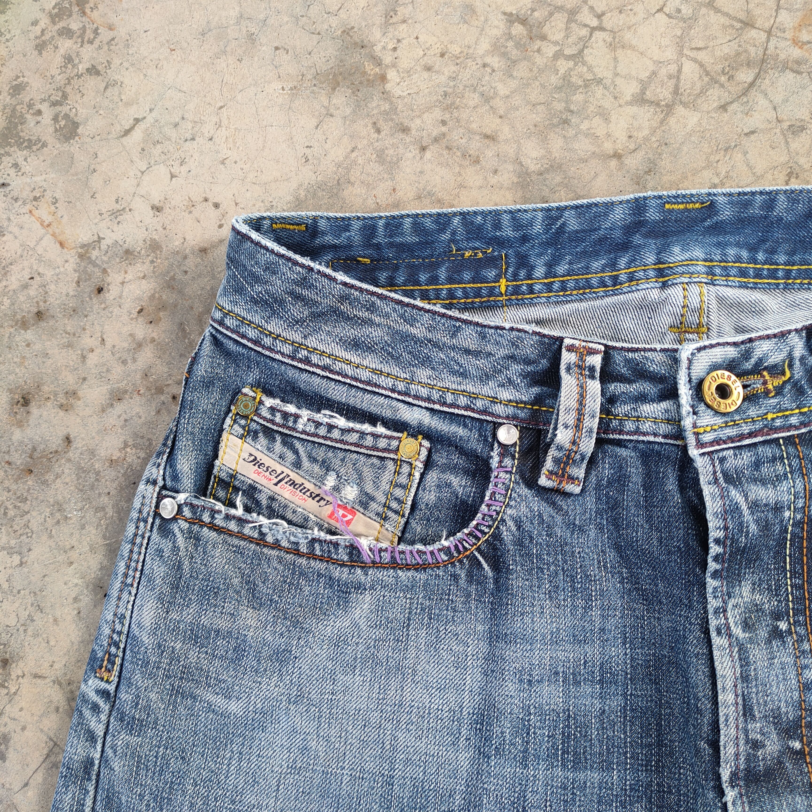 Diesel diesel button fly vintage jeans denim pants Size US 30 / EU 46 - 7 Thumbnail