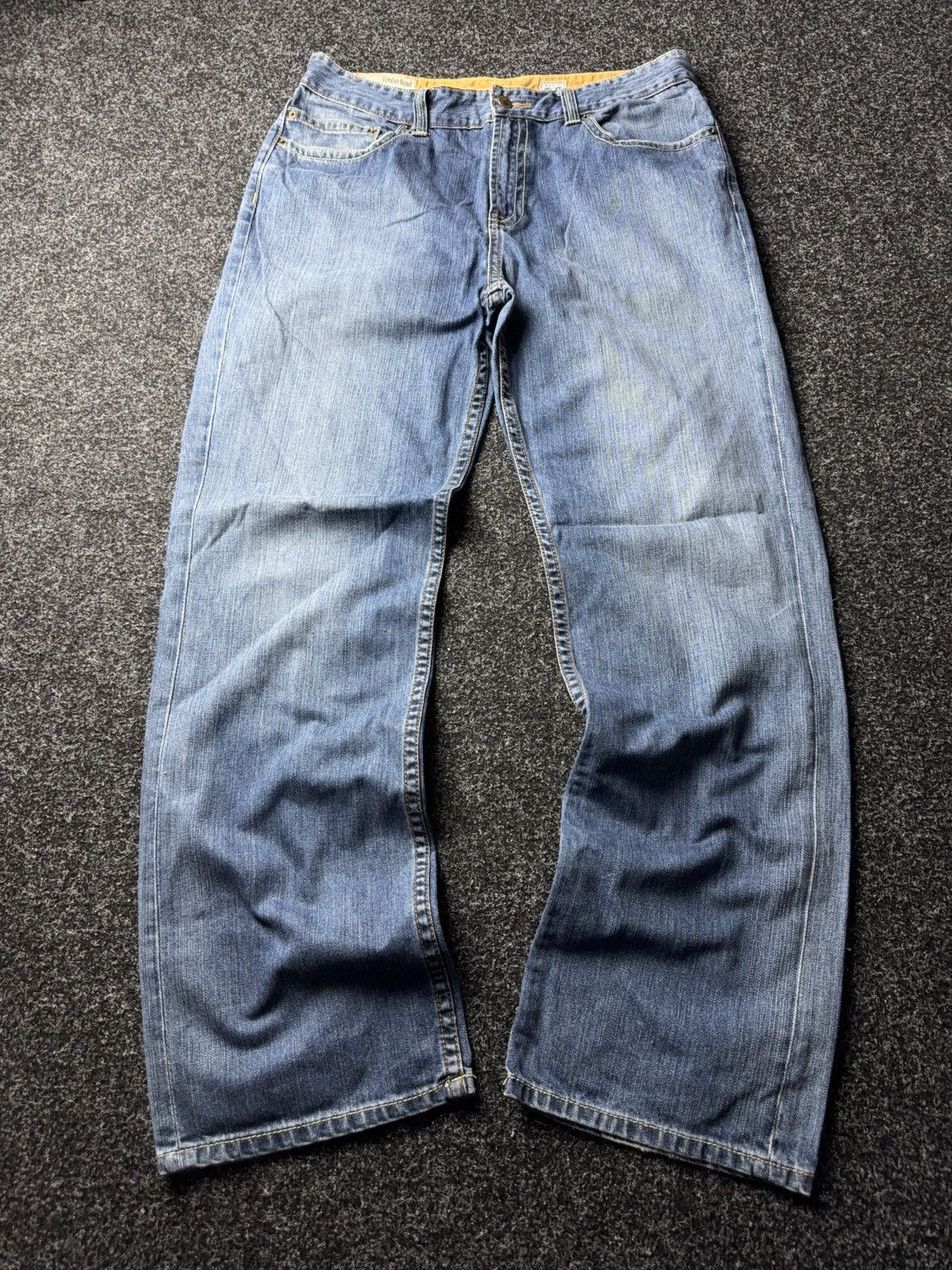 Timberland Vintage 90s Timberland USA Retro Y2K Baggy Denim pants jeans Size US 36 / EU 52 - 1 Thumbnail