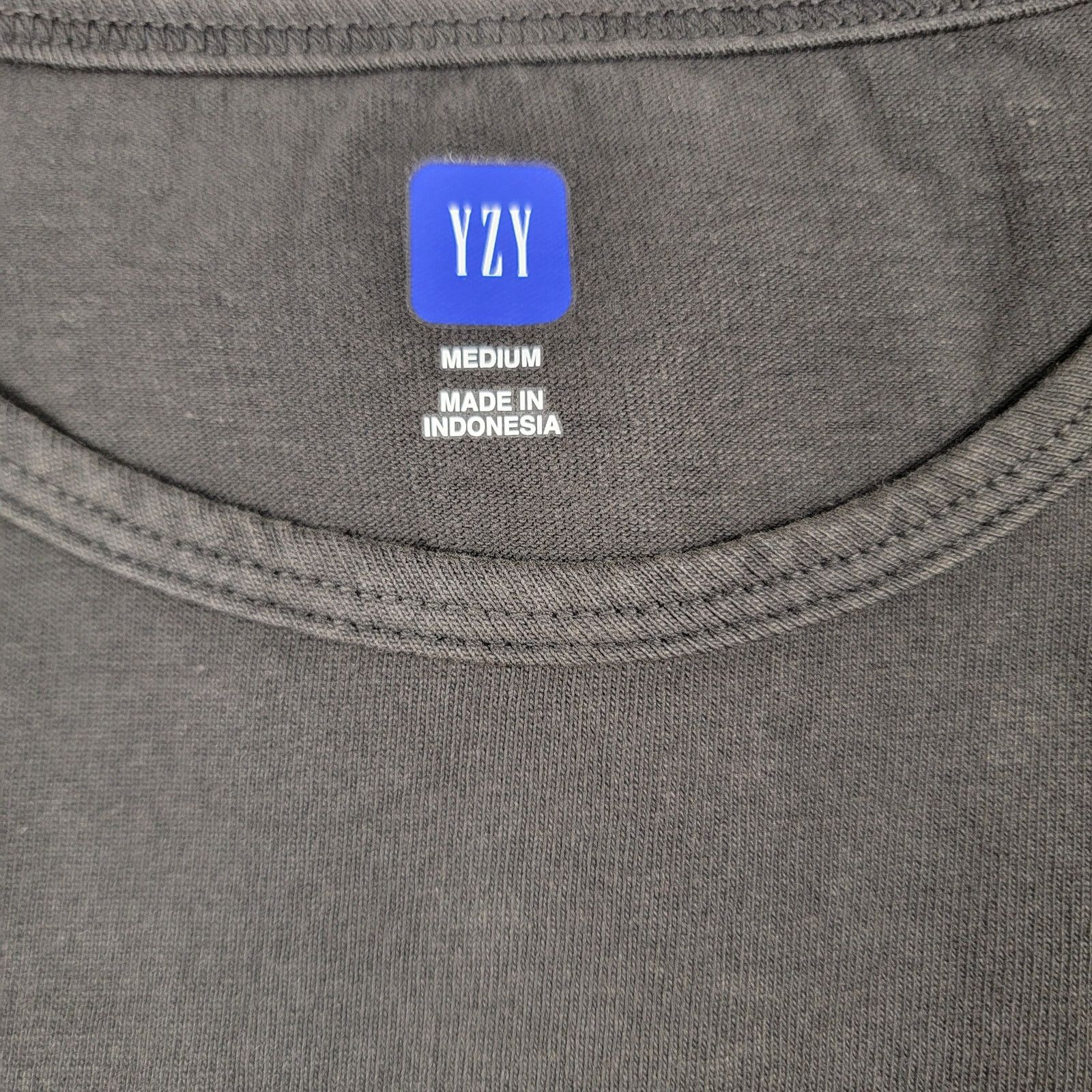 Yeezy Yeezy x GAP 09 Loose Tank - Black - Men's Size Medium Size US M / EU 48-50 / 2 - 2 Thumbnail