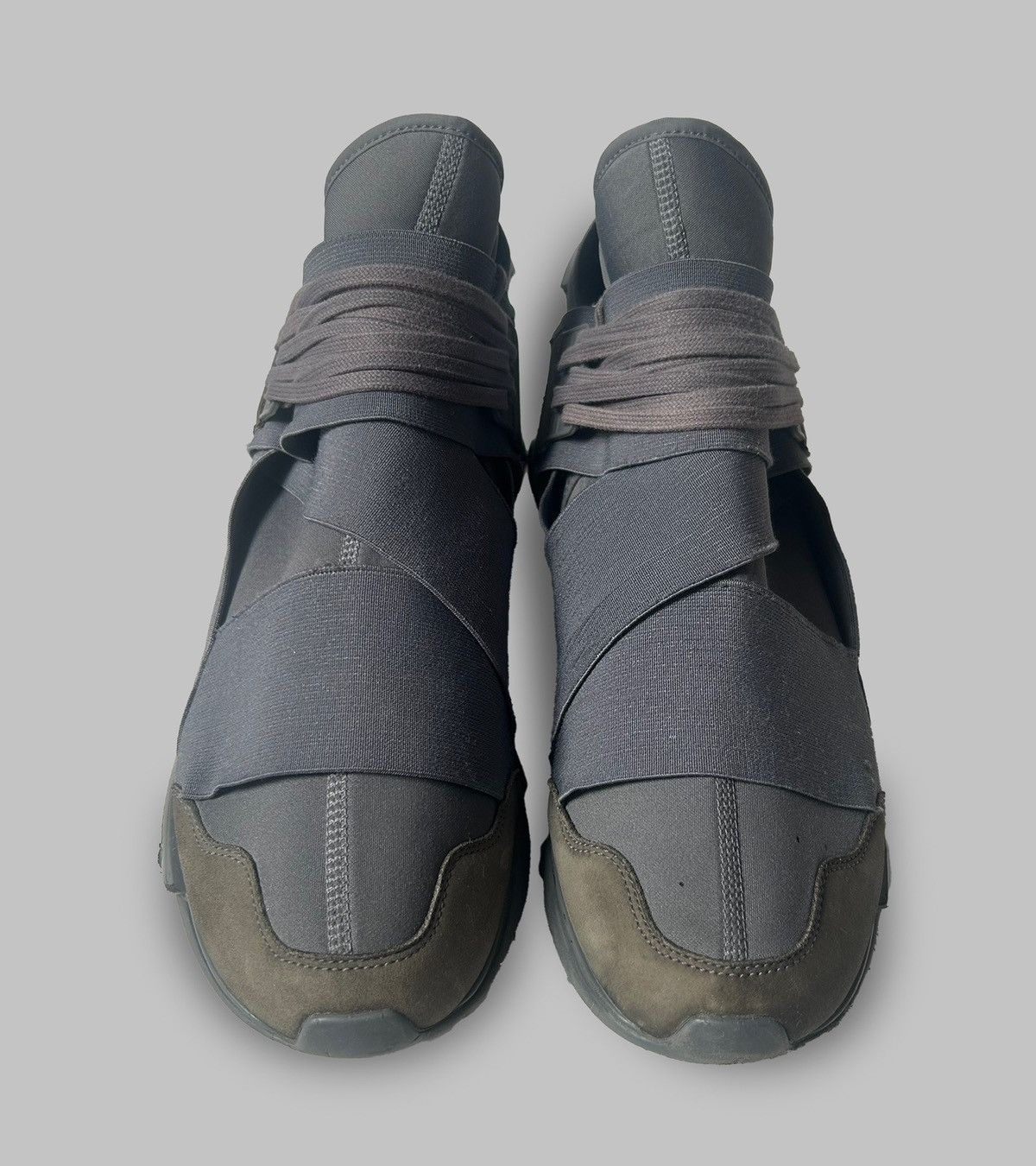 Adidas Adidas Y-3 Qasa High “Vista Grey” Size US 11.5 / EU 44-45 - 2 Thumbnail