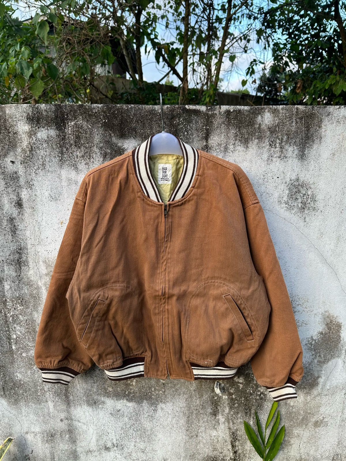Japanese Brand Har bor light bomber jacket Size US L / EU 52-54 / 3 - 5 Thumbnail