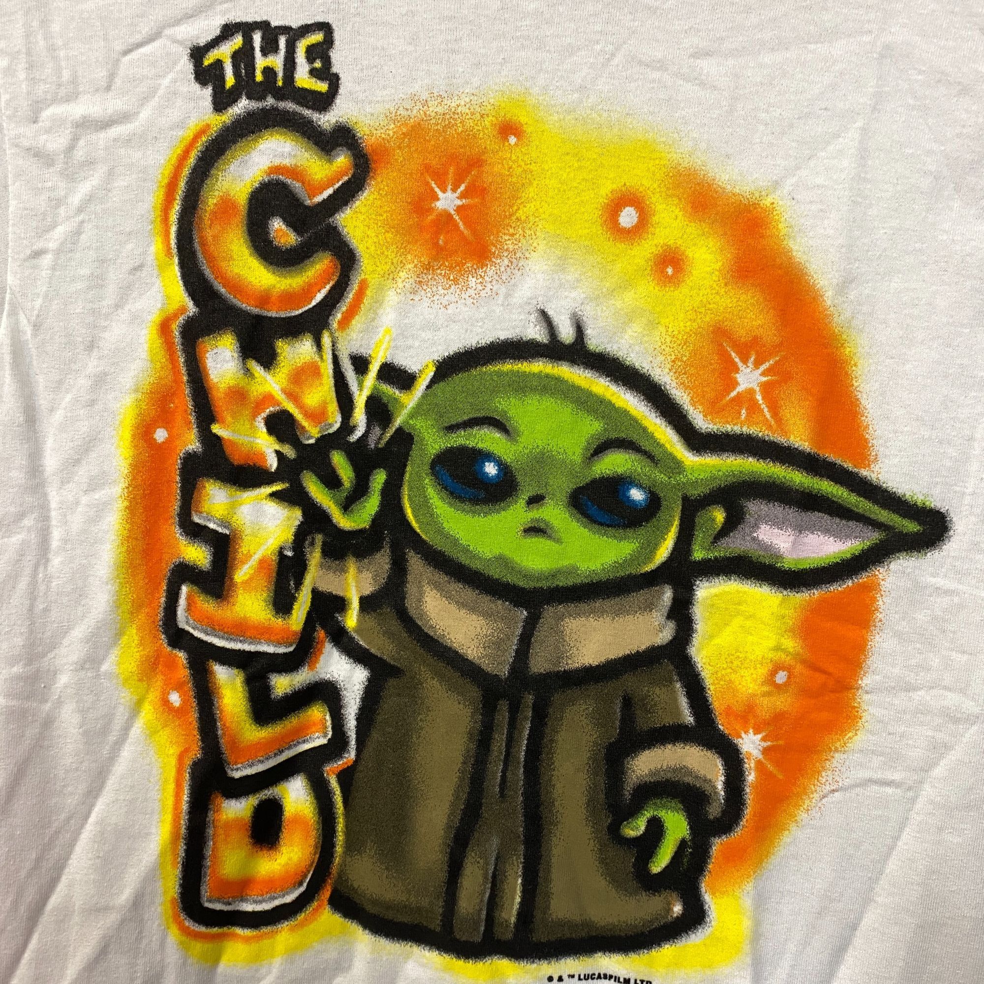 Star Wars Star Wars Series The Mandalorian The Child Grogu Art T-Shirt Size US S / EU 44-46 / 1 - 2 Thumbnail
