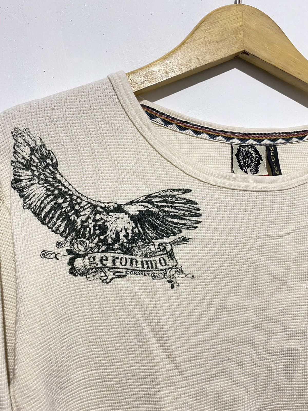 Le Grande Bleu (L.G.B.) Geronimo native american longsleeve tshirts Size US M / EU 48-50 / 2 - 7 Thumbnail