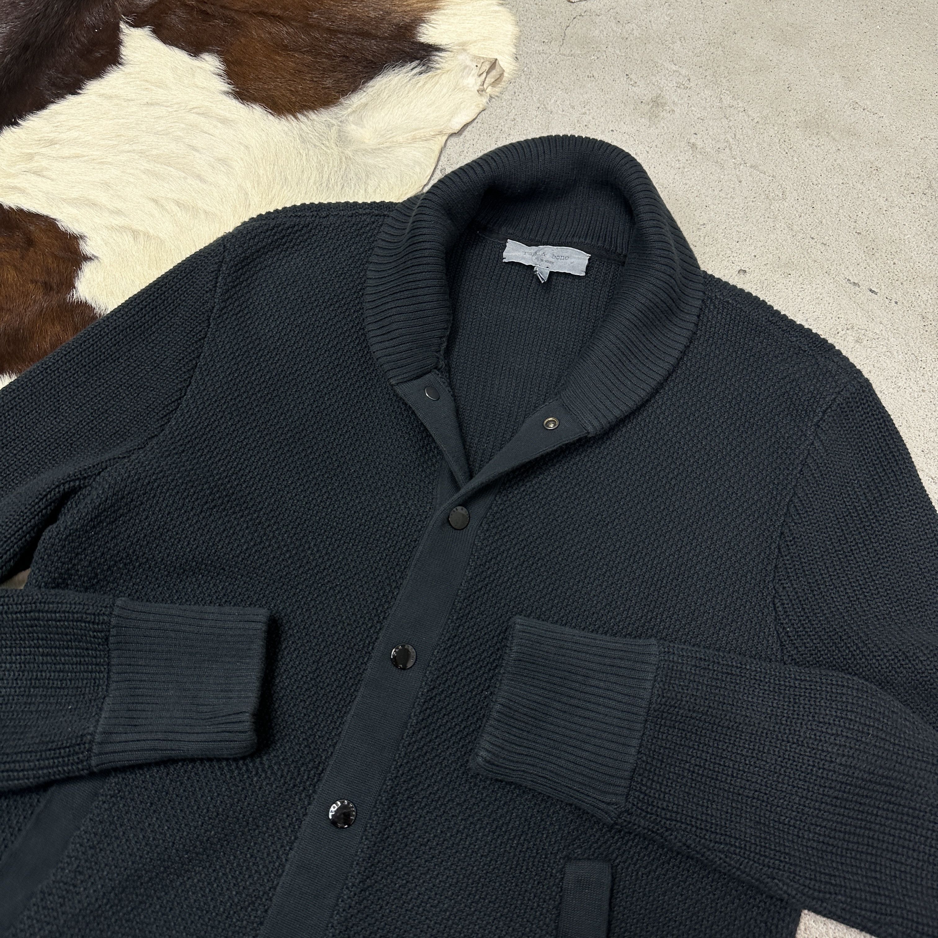 Rag & Bone Vintage Streetwear Rag & Bone Buttoned Cardigan Y2K Size US S / EU 44-46 / 1 - 5 Thumbnail