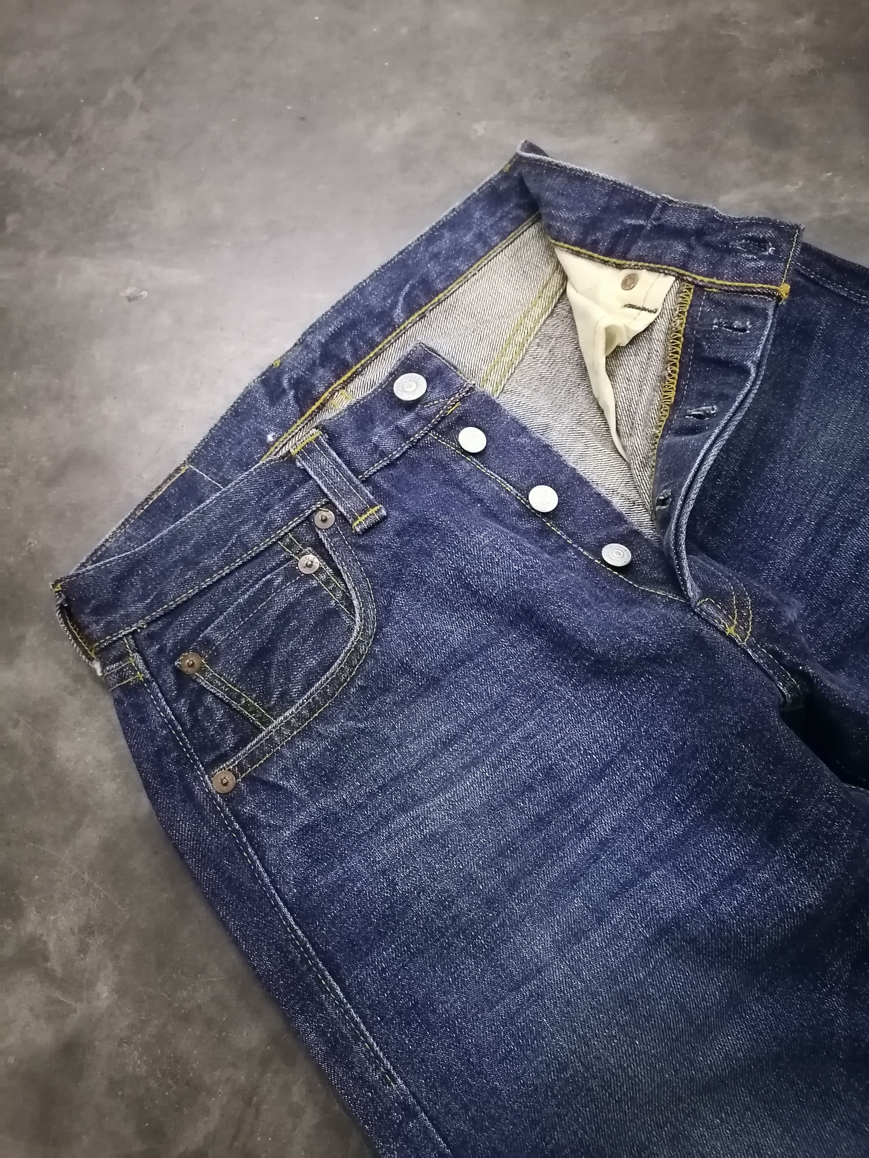 Levi's × Levi's Vintage Clothing Vintage Levi's 501 Remake 1947 Stamp Button R Denim Pants Size US 27 - 5 Thumbnail