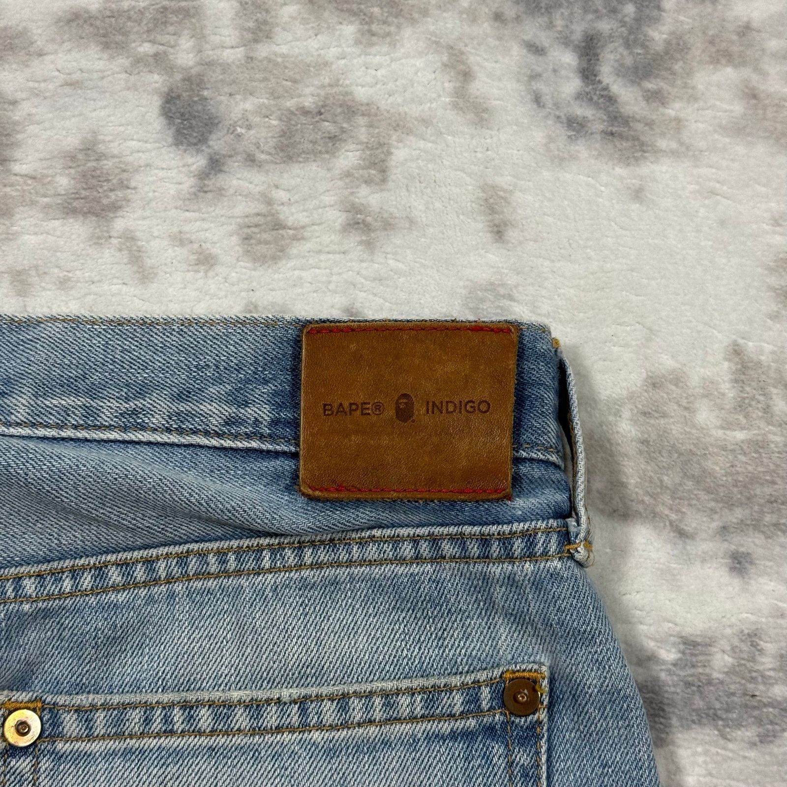 Bape × Nigo Authentic Bape 2000’s Straight Fit Jeans 30 Size US 30 / EU 46 - 3 Thumbnail