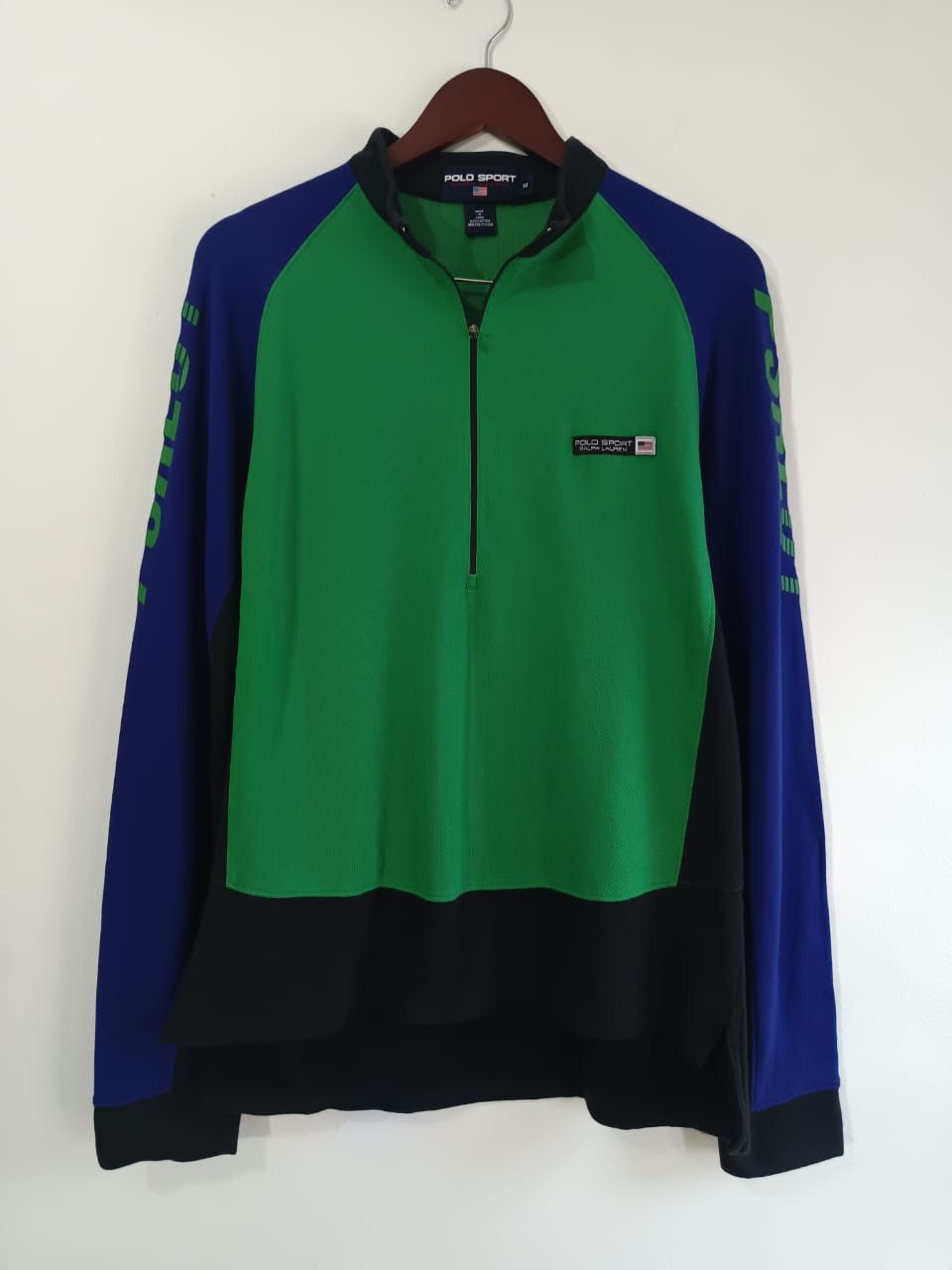 Polo Ralph Lauren Polo Sport Ralph Lauren Colorblock Cycling Jersey Size US M / EU 48-50 / 2 - 1 Thumbnail