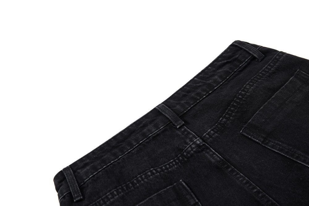 Vintage Men's hippie trendy washed distressed loose wide-leg jeans Size US 32 / EU 48 - 5 Thumbnail