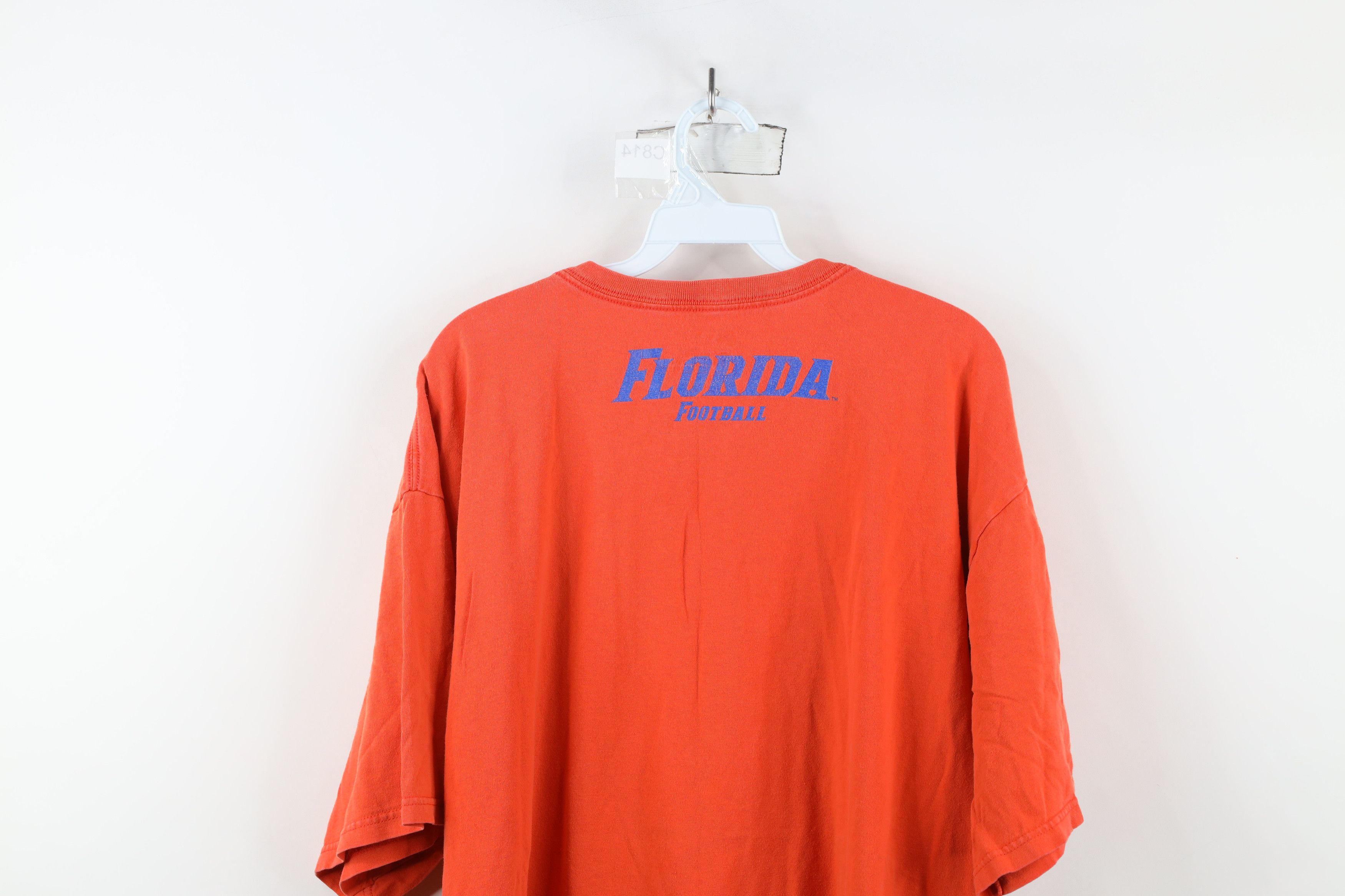 Nike × Vintage Vintage Nike Swoosh University of Florida Football T-Shirt Size US XXL / EU 58 / 5 - 12 Thumbnail