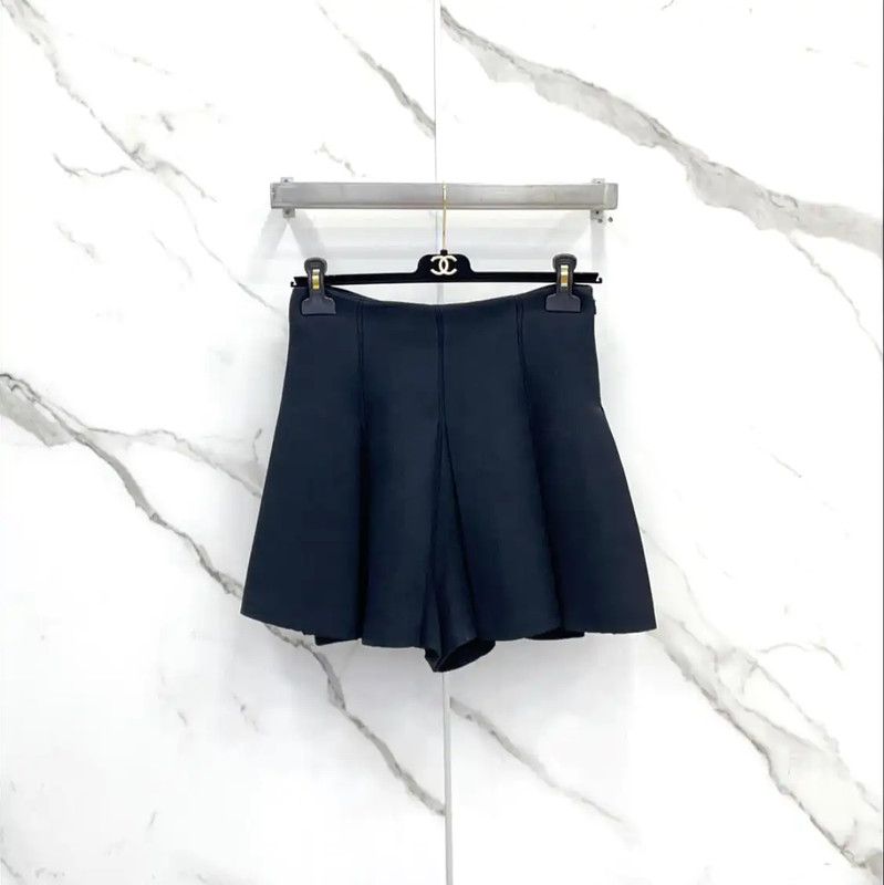 Dior Dior Black Silk Blend Women's Shorts 0089 Size 23" - 1 Thumbnail