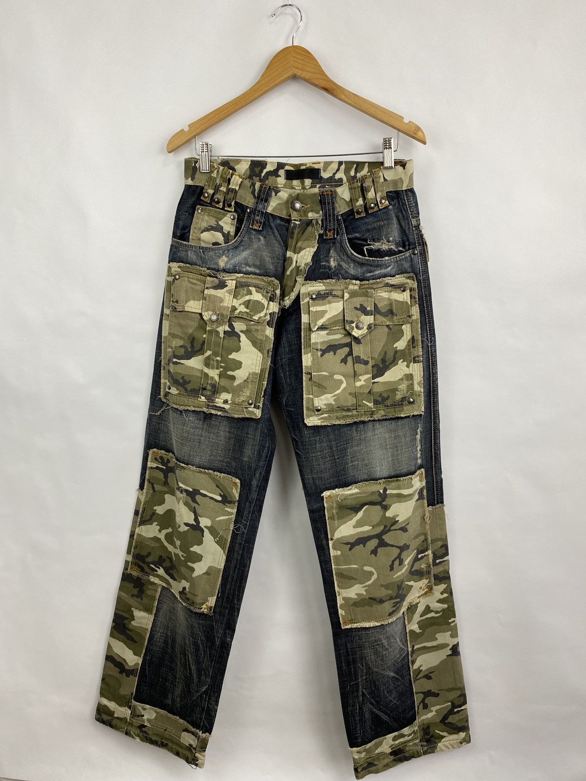 Absolut Joy 🇯🇵 Vintage 90s Absolut Joy Japanese Pants Y2K kapital Rare Size US 32 / EU 48 - 2 Thumbnail