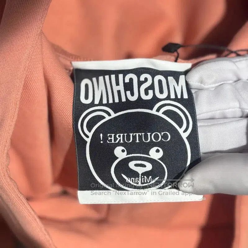 Moschino Moschino Pink Cotton Women's Hoodie . Size XS / US 0-2 / IT 36-38 - 6 Thumbnail