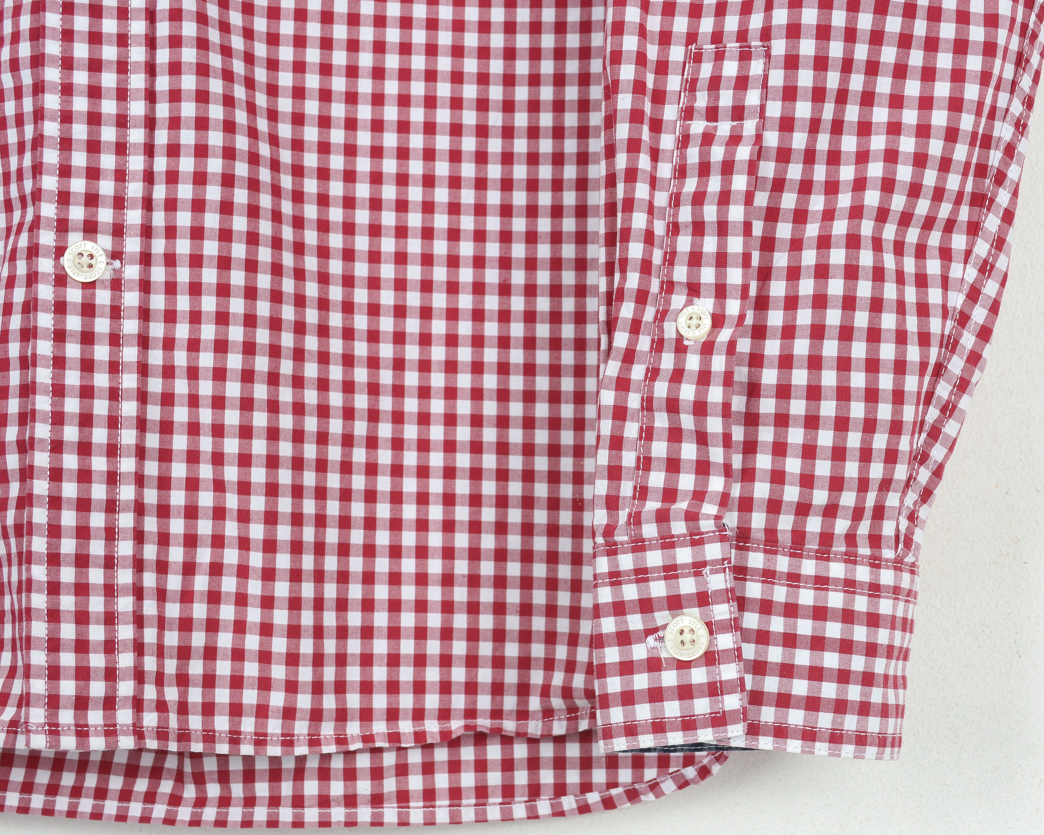 Lyle & Scott Casual Shirt Check Plaid Tartan Long Sleeved Top Formal Size US S / EU 44-46 / 1 - 4 Thumbnail