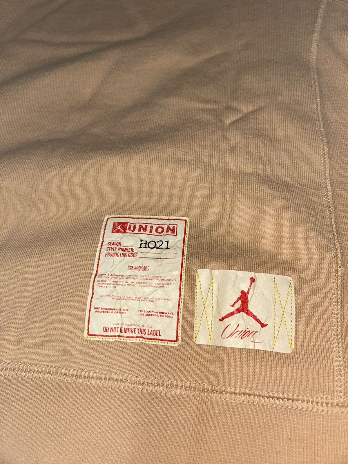 Jordan Brand × Union LA Jordan x Union LA Crewneck Sweatshirt Size US XXL / EU 58 / 5 - 8 Thumbnail