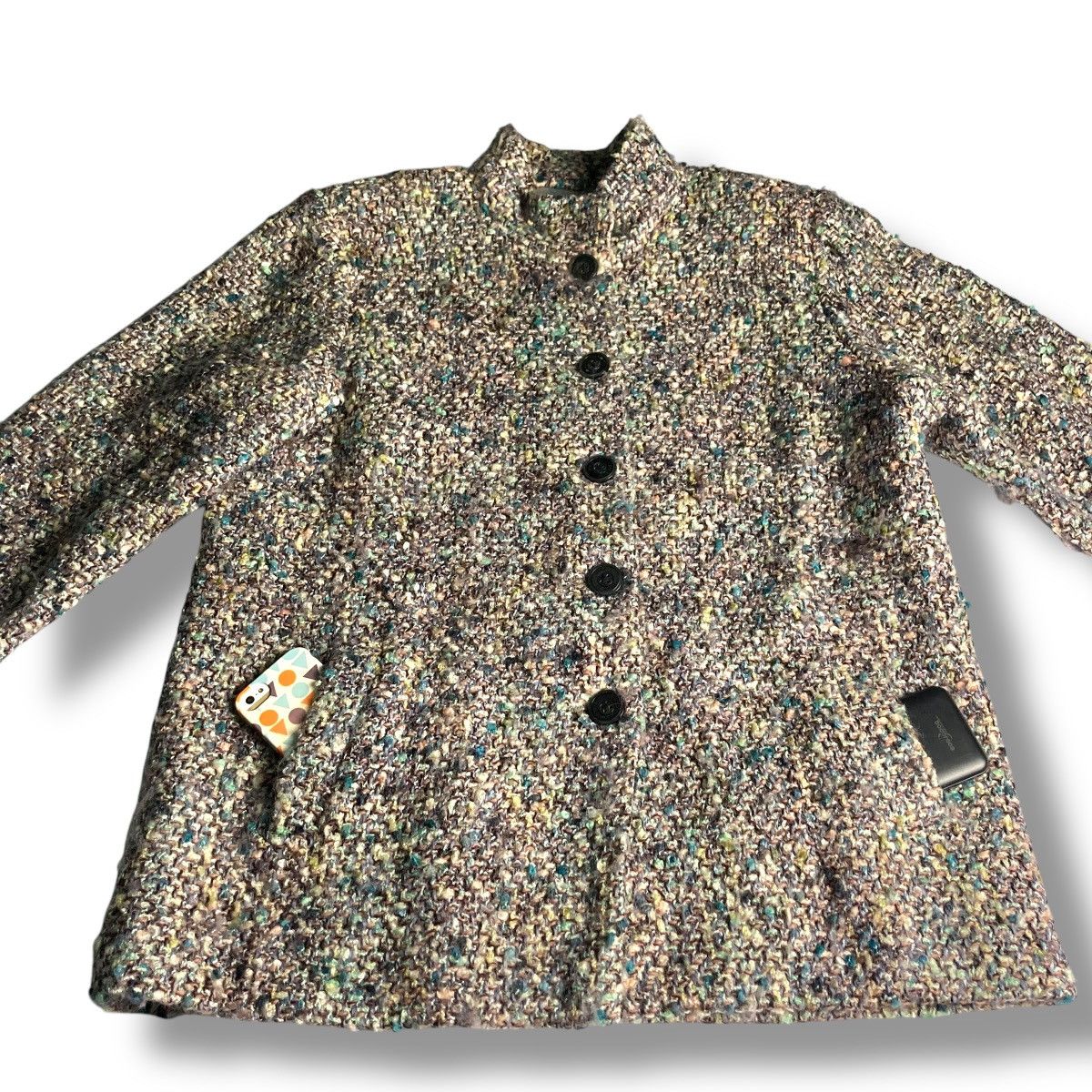 Hysteric Glamour 🇯🇵 HYSTERIC GLAMOUR MULTICOLOR KNITTED JACKET Size L / US 10 / IT 46 - 5 Thumbnail