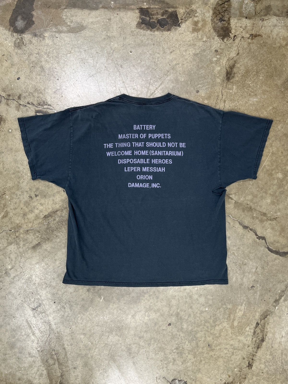 Band Tees Vintage 1994 Metallica Master of Puppets Band Tee XXL Size US XXL / EU 58 / 5 - 5 Thumbnail
